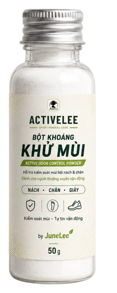 Hũ bột khoáng khử mùi ActiveLee 50 g